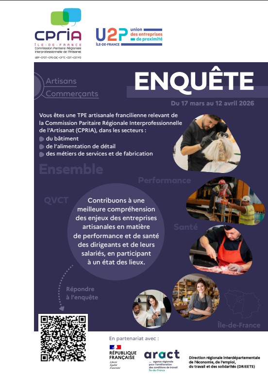 Performance et santé mentale dans l’artisanat : un accompagnement concret pour les entreprises d’Île-de-France